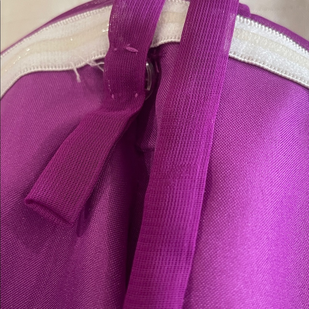 Impression Bridal- Passion/Gray Spaghetti-Strap Evening Gown with Waistband NWT! - Picture 9 of 14
